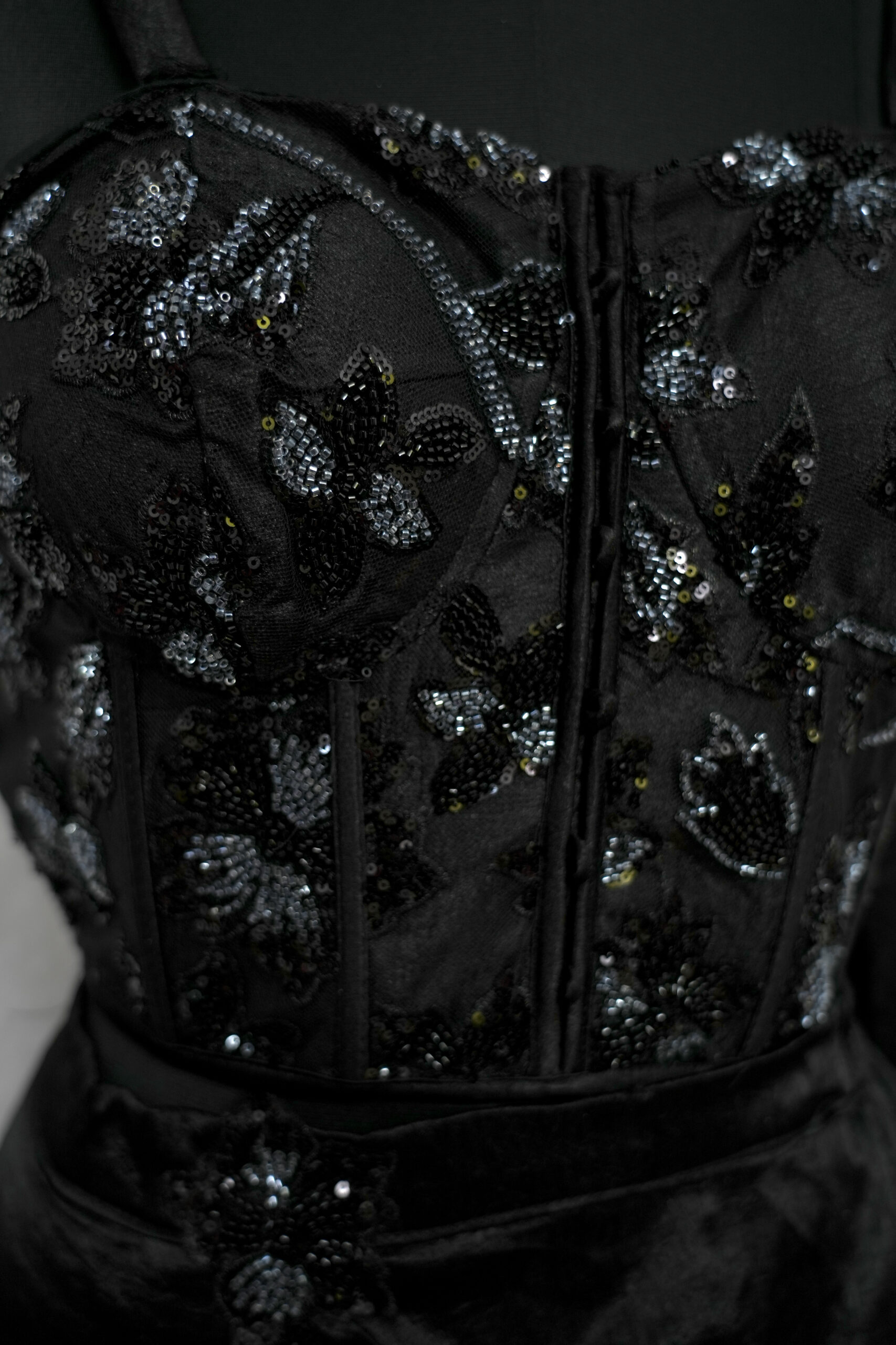 Chic black dhoti set - Image 6