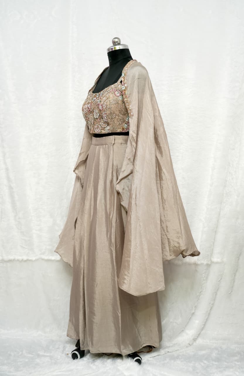 Grey Chinnon Cape Set - Image 4