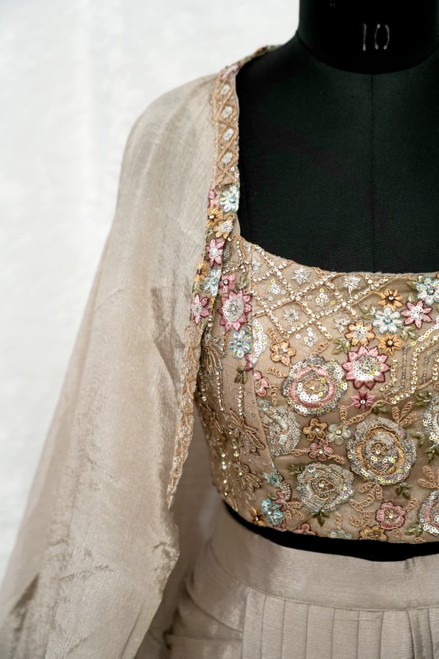 Grey Chinnon Cape Set - Image 3