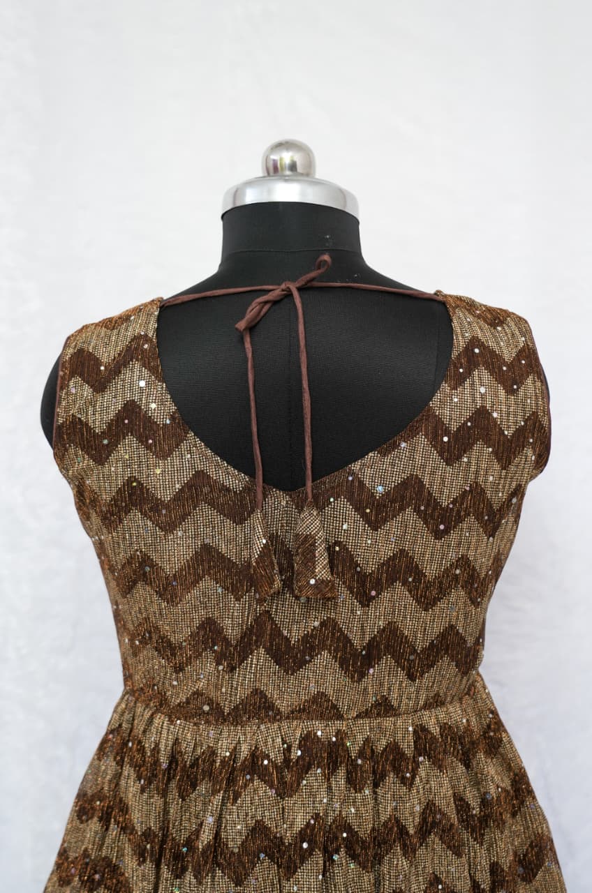 Earthy Elegance Peplum Palazzo Set - Image 4