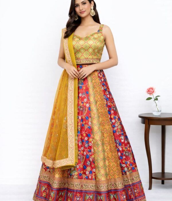 Piece Lehenga Choli Set